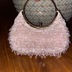 Banana Republic beaded clutch